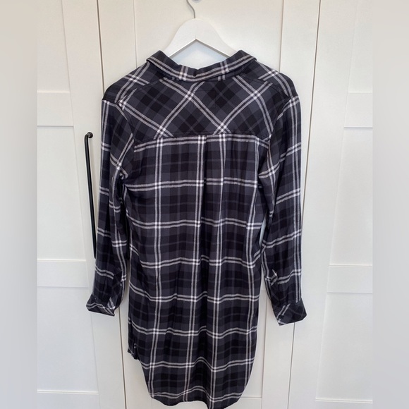 Rails Bianca Dress Onyx/Slate/White Size XS - Picture 8 of 9